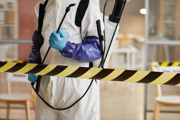 Professional Sewage Cleanup technician working in Riverdale, NJ